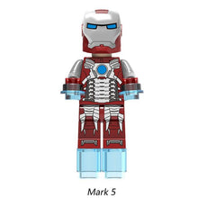 OLeKu Iron Man Marvel Avengers Super Hero Figure Marvel Ironman Iron-Man Building Sets Model Bricks legoing Iron man Blocks