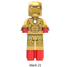 OLeKu Iron Man Marvel Avengers Super Hero Figure Marvel Ironman Iron-Man Building Sets Model Bricks legoing Iron man Blocks