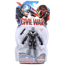 Disney Marvel 7" Legends Civil War Iron Man Captain America Black Panther Vision Falcon Iron Man PVC Action Figure toy