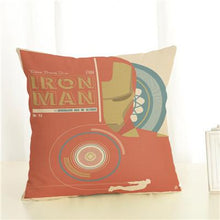 Fashion Cartoon Style Home Decorative Cushion Cover Marvel Heroes Printed Throw Pillows Car Home Decor Cushion cover Decor