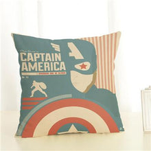 Fashion Cartoon Style Home Decorative Cushion Cover Marvel Heroes Printed Throw Pillows Car Home Decor Cushion cover Decor