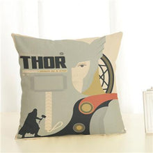 Fashion Cartoon Style Home Decorative Cushion Cover Marvel Heroes Printed Throw Pillows Car Home Decor Cushion cover Decor