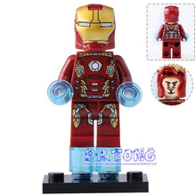 DR.TONG Marvel Super Heroes Falcon Spider-Man Iron Man She-Hulk Black Panther Captain America 3 Civil War Building Blocks Toys