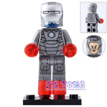 DR.TONG Marvel Super Heroes Falcon Spider-Man Iron Man She-Hulk Black Panther Captain America 3 Civil War Building Blocks Toys