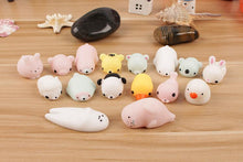 Cute Mochi Squishy Cat Squeeze Healing Fun Kids Kawaii Toy Stress Reliever Decor