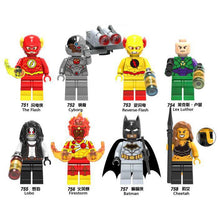 Super Hero LEGOING Marvel Figures Cheetah Reverse Luthor Cyborg Lobo Firestorm Model Building Blocks Bricks Toys Batman flash