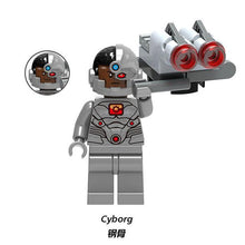 Super Hero LEGOING Marvel Figures Cheetah Reverse Luthor Cyborg Lobo Firestorm Model Building Blocks Bricks Toys Batman flash