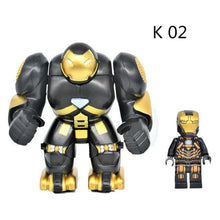 Big Hulk Action Dolls Single Sale Marvel Superheroes Newest Thor Movie legoing Building Blocks Toys For Children XH654