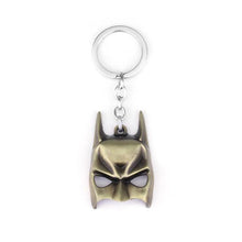 Marvel Avengers Thor's Hammer Mjolnir Keychain Captain America Shield Hulk Batman Mask KeyChain Keyrings Drop Shipping Wholesale