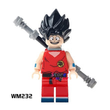 Single star wars super heroes Dragon Ball Z Goku Son Vegeta Master Roshi Figures building blocks model toys for children kits