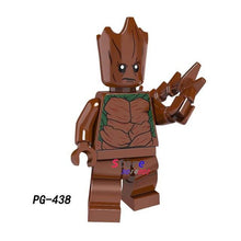 Single marvel Super Heroes Avengers Infinity War Thanos Iron Man Captain America Outrider Glaivabuilding blocks toy for children