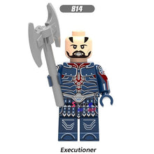 Single marvel Super Heroes Avengers Infinity War Thanos Iron Man Captain America Outrider Glaivabuilding blocks toy for children