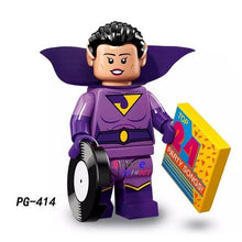 Single Super Hero BATMAN MOVIE Series Figure Jor-El Batgirl Zan Jayna General Zod Black Canary building blocks toy for children
