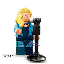 Single Super Hero BATMAN MOVIE Series Figure Jor-El Batgirl Zan Jayna General Zod Black Canary building blocks toy for children