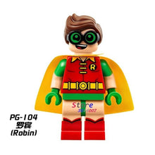 Single Super Hero BATMAN MOVIE Series Figure Jor-El Batgirl Zan Jayna General Zod Black Canary building blocks toy for children