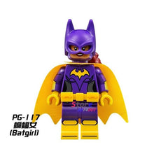 Single Super Hero BATMAN MOVIE Series Figure Jor-El Batgirl Zan Jayna General Zod Black Canary building blocks toy for children
