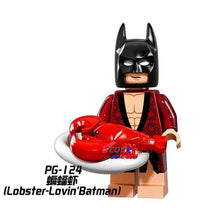 Single Super Hero BATMAN MOVIE Series Figure Jor-El Batgirl Zan Jayna General Zod Black Canary building blocks toy for children
