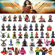 For legoing Marvel Super Heroes Avengers Wonder Woman Guardians of the Galaxy Batman X man flash DC Building Blocks Toys Figures