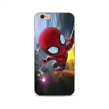 Phone Case Marvel The Avengers Batman DC Comics Superhero Soft Case For iPhone Apple iPhone X 7 8Plus 6 6S 6Plus 5S SE Cases