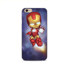 Phone Case Marvel The Avengers Batman DC Comics Superhero Soft Case For iPhone Apple iPhone X 7 8Plus 6 6S 6Plus 5S SE Cases