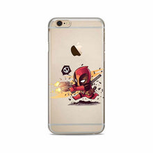 Phone Case Marvel The Avengers Batman DC Comics Superhero Soft Case For iPhone Apple iPhone X 7 8Plus 6 6S 6Plus 5S SE Cases
