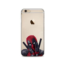 Super Cool Marvel Deadpool Super Hero Soft silicone Phone Case Cover For iphone 8 8Plus 7 7Plus 6 6S 6Plus 5 5S SE