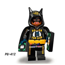 Single Super Hero BATMAN MOVIE Series Figure Hugo Strange Robin Clock King Alfred Joker building blocks toy for children