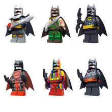 [Bainily]1pcs Super Heroes DIY Blocks Avengers Justice League Gingerbread Model Building Blocks Compatible With Legoingly Batman