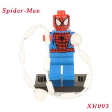 Super Heroes Marvel Figures Captain American The Hulk Spiderman Iron Man LEGOINGLYS Building Blocks Mini Bricks Children Toys