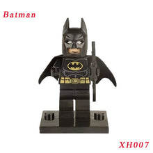 Super Heroes Marvel Figures Captain American The Hulk Spiderman Iron Man LEGOINGLYS Building Blocks Mini Bricks Children Toys