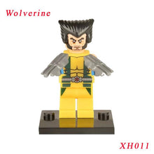 Super Heroes Marvel Figures Captain American The Hulk Spiderman Iron Man LEGOINGLYS Building Blocks Mini Bricks Children Toys