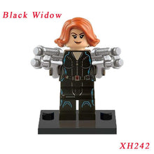 Super Heroes Marvel Figures Captain American The Hulk Spiderman Iron Man LEGOINGLYS Building Blocks Mini Bricks Children Toys