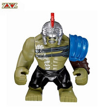 Single Sale Big Hulk Action Dolls Marvel Super heroes Newest Thor figures legoingly Building Blocks Toys For Children gift