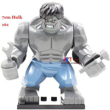 Single Sale Large big sieze Super Heroes Avengers Thanos Hulk Venom Ironman Building Blocks Toys for children brinquedos menino