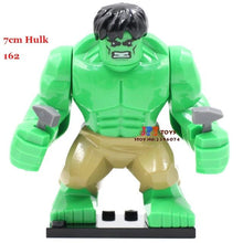 Single Sale Large big sieze Super Heroes Avengers Thanos Hulk Venom Ironman Building Blocks Toys for children brinquedos menino