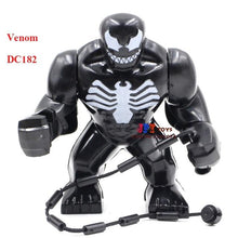 Single Sale Large big sieze Super Heroes Avengers Thanos Hulk Venom Ironman Building Blocks Toys for children brinquedos menino