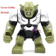 Single Sale Large big sieze Super Heroes Avengers Thanos Hulk Venom Ironman Building Blocks Toys for children brinquedos menino