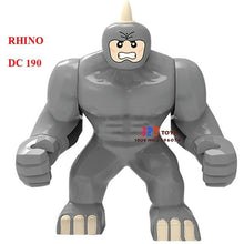 Single Sale Large big sieze Super Heroes Avengers Thanos Hulk Venom Ironman Building Blocks Toys for children brinquedos menino