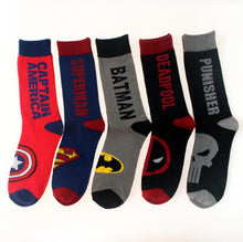 NEW Fashion Mens cute Cotton Socks MARVEL COMICS Super Hero party Halloween cosplay costume Socks