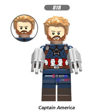 Single marvel Avengers Infinity War Erik Killmonger Superman El Dorado Lobo Spiderman Boomer Ang building block toy for children