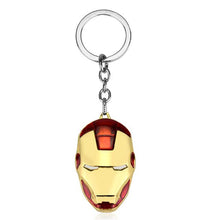Marvel Avengers Thor's Hammer Mjolnir Keychain Captain America Shield Hulk Batman Mask KeyChain Keyrings Drop Shipping Wholesale