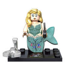 Single Captain Pirates of The Caribbean Jack Sparrow Elizabeth Mermaid David building blocks models bricks toys for children kit