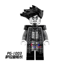 Single Captain Pirates of The Caribbean Jack Sparrow Elizabeth Mermaid David building blocks models bricks toys for children kit