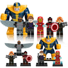 Avengers 3 Infinity War Action Figure Black Panther Thanos Hulk Gamora Building Blocks Compatible with LegoINGlys Marvel Toys