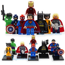 Avengers 3 Infinity War Action Figure Black Panther Thanos Hulk Gamora Building Blocks Compatible with LegoINGlys Marvel Toys