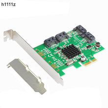 Marvell 88SE9215 4 Ports SATA 6G PCI Express Controller Card PCI-e To SATA III 3.0 Converter PCI Low Profile Bracket SATA3.0 New