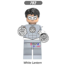 Single Super Hero Green White Lantern Lgdigo Black Hand Saint Walker Jessica Cruz Lex Luthor building blocks toy for children