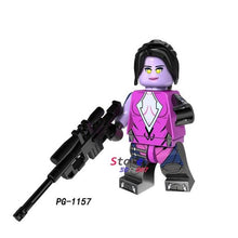 Single Super Hero Green White Lantern Lgdigo Black Hand Saint Walker Jessica Cruz Lex Luthor building blocks toy for children