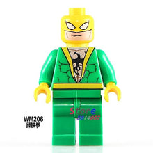 Single super hero Wolverine Movie Logan X-man X-23 Laura Kinney Iron Fist he-Man building blocks models toys for children kits
