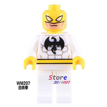 Single super hero Wolverine Movie Logan X-man X-23 Laura Kinney Iron Fist he-Man building blocks models toys for children kits